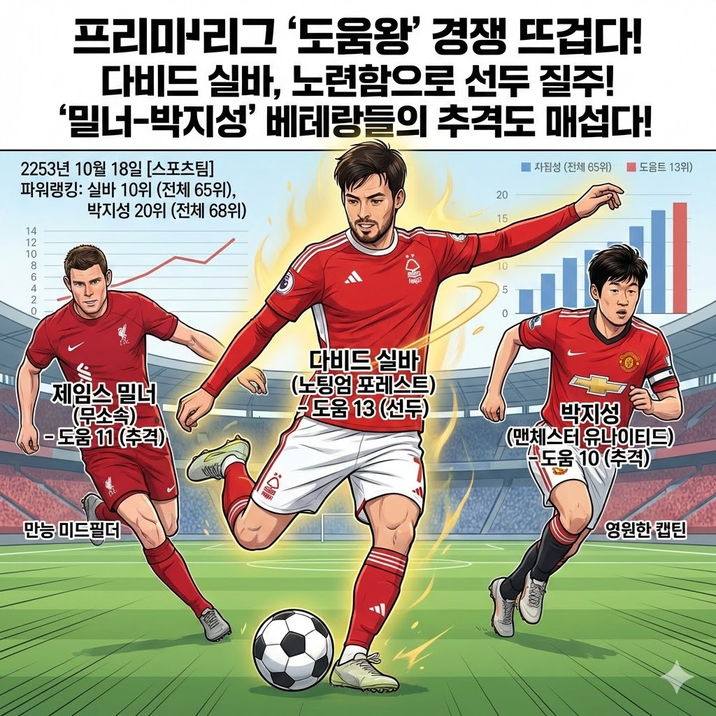 다비드 실바, 프리미어 리그 도움왕 등극